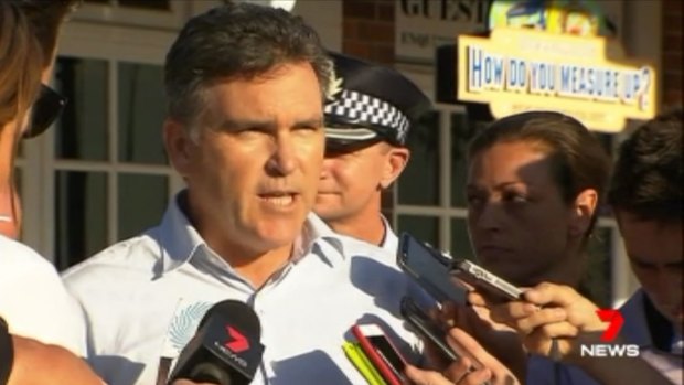 Dreamworld CEO Craig Davidson addressed the media some hours after the fatal accident.