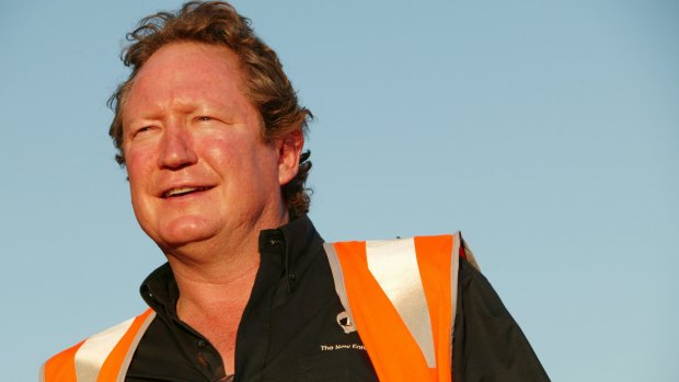 Mining magnate Andrew "Twiggy" Forrest is the biggest winner from Fortescue's higher dividend.