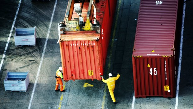 Port of Melbourne is expected to be able to cope with container traffic for another 40 years or so.   