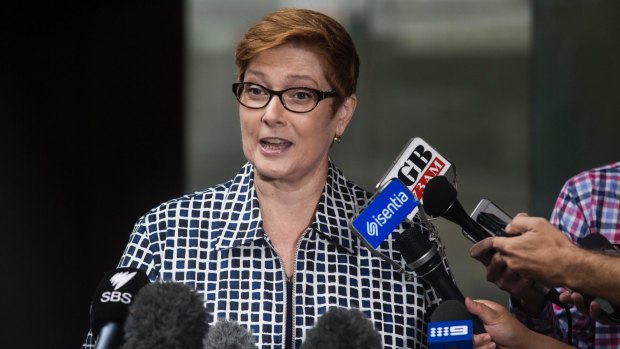 Defence Minister Marise Payne has been asked to detail approvals for Australian firms to sell military goods to Saudi Arabia. 