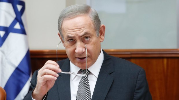 Israeli Prime Minister Benjamin Netanyahu: his office expressed shock at the US team's position.