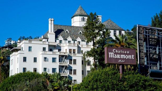 <i>Chateau Marmont - good for celeb-spotting</i>