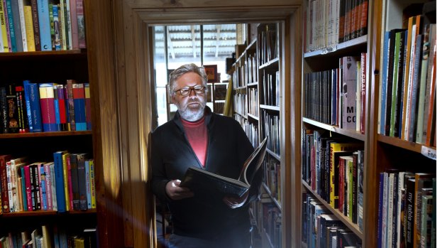 Clunes bookshop owner Robin Schmidt says the May festival keeps his store alive.