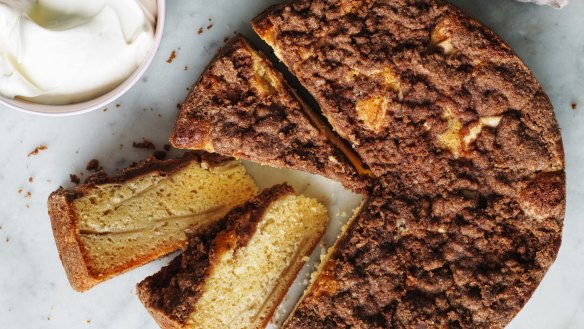 This cake is so moist and buttery, it does not need icing.