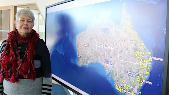 Professor Lyndall Ryan says the map is a significant step in the recognition of the periods of violence in Australia’s history.