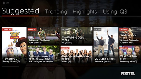 The iQ3 video recorder is designed to blend Foxtel, Freeview and streaming video in the one box.