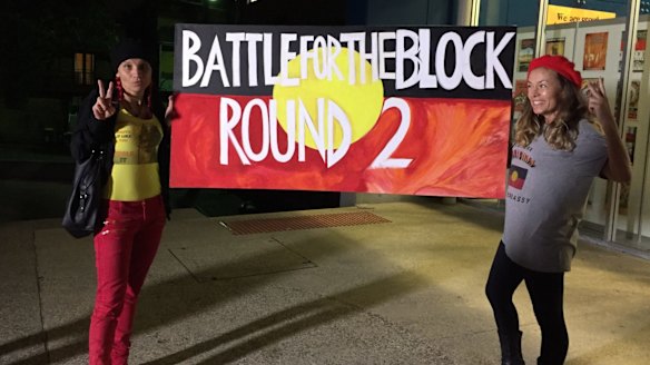 Community meeting at The Block shut down as anger spills over
