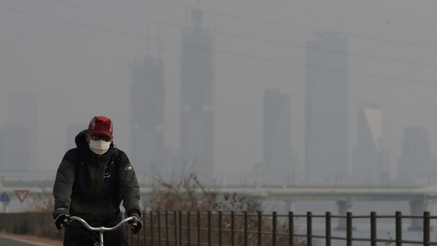 Air quality has become an issue in Seoul, South Korea.