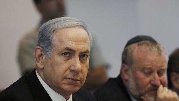 Strongly opposed: Israeli Prime Minister Benjamin Netanyahu.