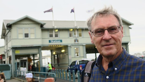 Ron Sullivan, of New Zealand, and passenger on the Norwegian Star plans to stay with the cruise ship. Norwegian Star passengers, Station Pier, February 12 2017.