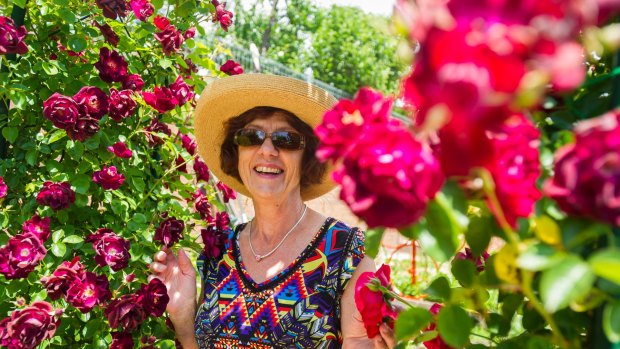 Maria White is hosting an open garden to raise money for motor neuron disease research.