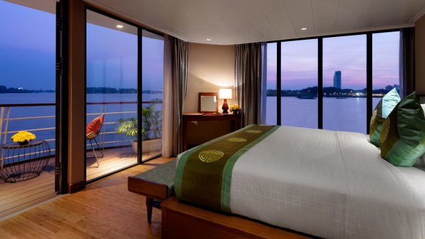 A suite on Victoria Mekong.