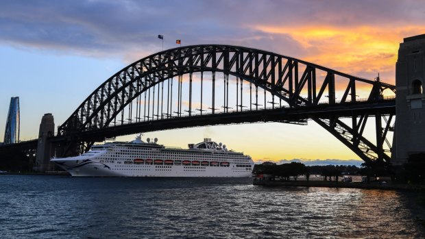 Who could ever get tired of seeing Sydney Harbour from the top deck of a ship?