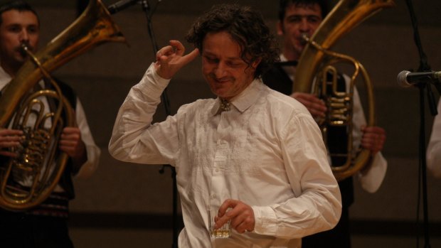 Goran Bregovic: 'If you don't go crazy you're not normal.'