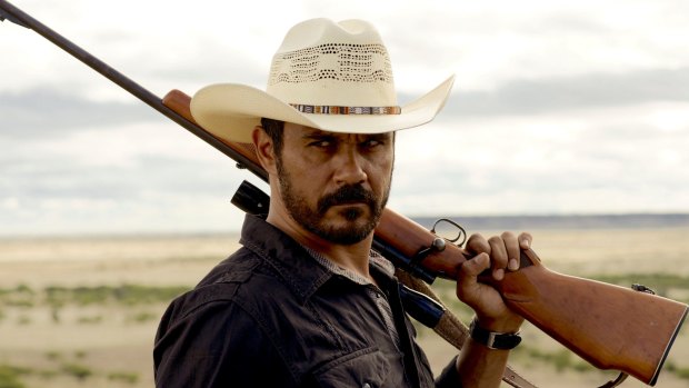 Aaron Pedersen in 'Mystery Road'.