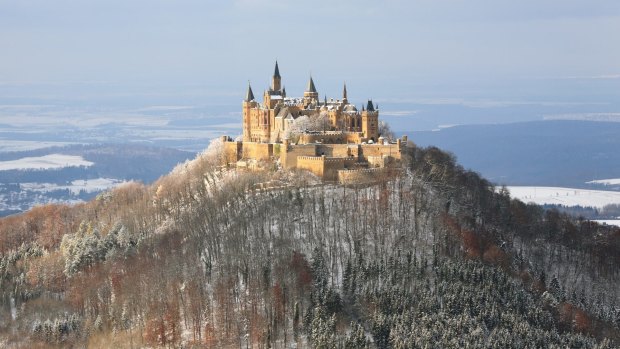 Castle Hohenzollern in Germany.