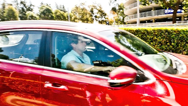 Bulldogs coach Des Hasler arrives at ANZ Stadium for the emergency board meeting last Friday.