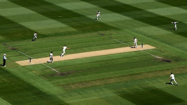The MCG pitch did not produce much life, but it did allow the better team to show its strength on day one.
