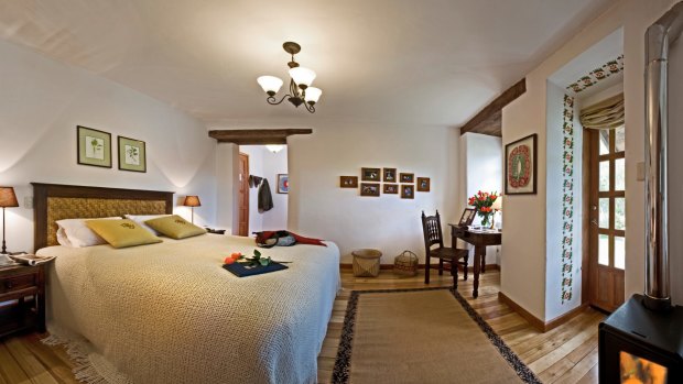 A suite at Hacienda Zuleta.