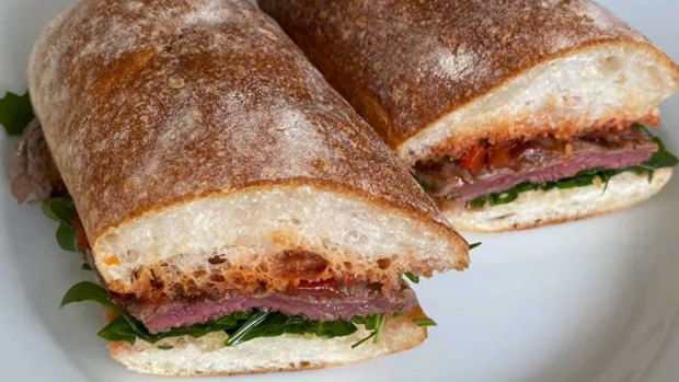Qantas' inflight steak sandwich was once removed, then promptly reinstated following protests from its first-class customers.