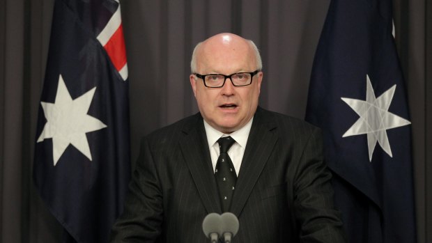 Attorney-General George Brandis spent $1,100 on a meal during a visit to London. 