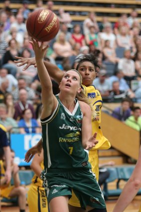 Focused: Penny Taylor is taking it one game at a time, starting with the Flames.