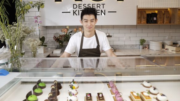 Chef Reynold Poernomo at Koi Dessert Kitchen in Ryde. 