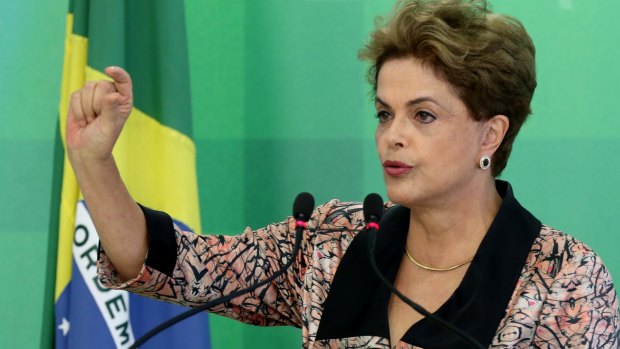 Brazilian President Dilma Rousseff is accused by impeachment supporters of violating Brazil's fiscal laws to shore up public support amid a flagging economy. She has denounced it as a coup against democracy.