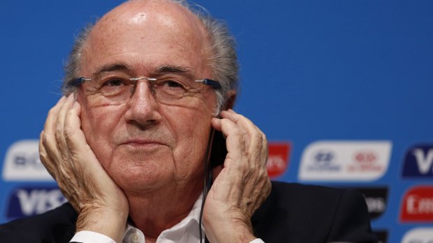 Cleared of misconduct: FIFA president Sepp Blatter.