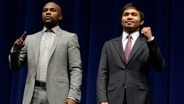 Drawcard: Floyd Mayweather Jr. and Manny Pacquiao.