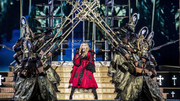 It will take three Boeing 747s to bring all Madonna's equipment to Australia for her Rebel Heart tour.