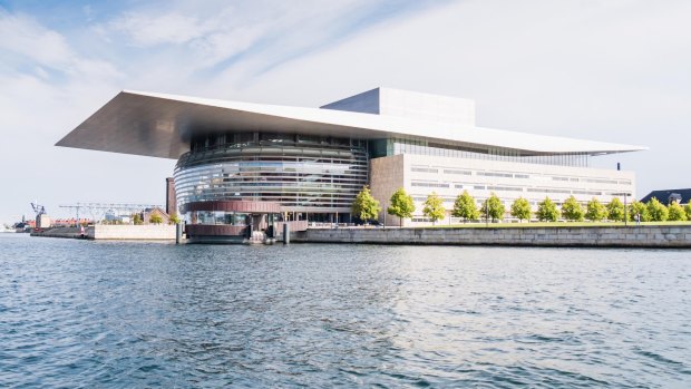 The Opera House in Copenhagen, Denmark.