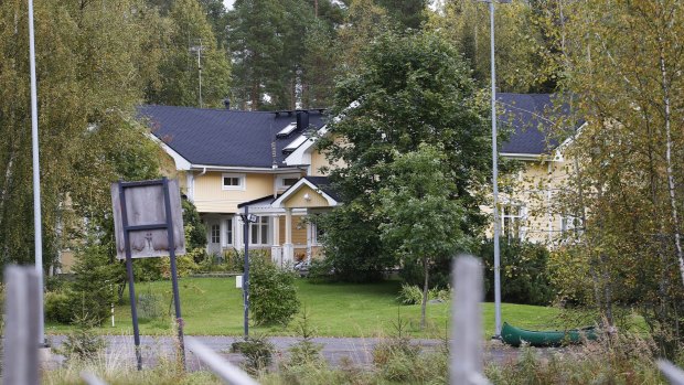 Juha Sipila's house in Kempele, Finland. Mr Sipila is hoping to set an example for his countrymen by opening his own spare house to refugees. 