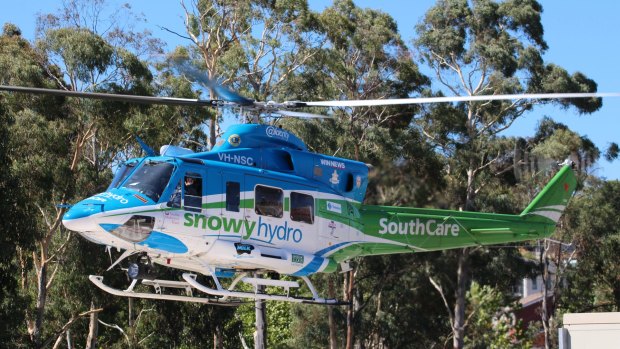 The Snowy Hydro Southcare helicopter was tasked to a motorcycle accident near Adaminaby. 