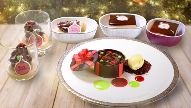 Thai Airways passengers will receive a special Christmas dessert.