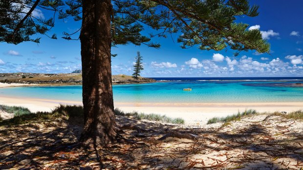 About 1500 people live on Norfolk Island, 1400 kilometres east of Australia.
