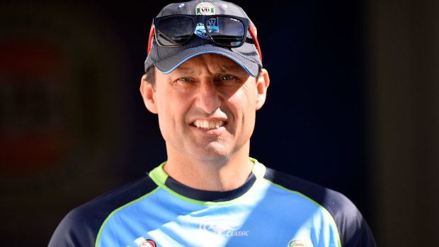 Under pressure: NSW coach Laurie Daley.