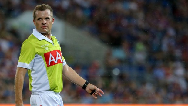 Veteran: Referee Chris James alleges he was sacked without explanation.