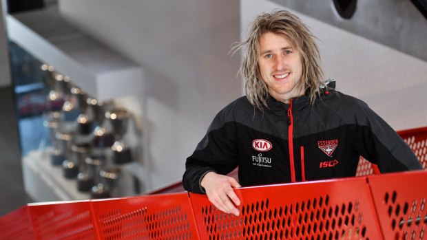 Cultural shift: Dyson Heppell is leading the new Essendon.