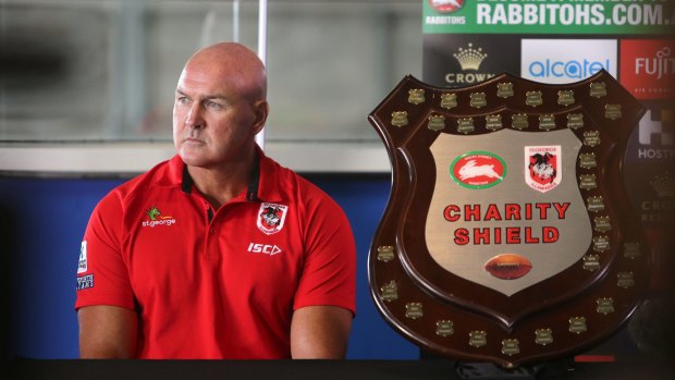 Under pressure: St George coach Paul McGregor knows he needs to deliver this season.