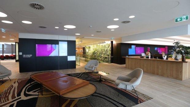Lendlease's new offices at Barangaroo tower 3 have high-end staff amenities.