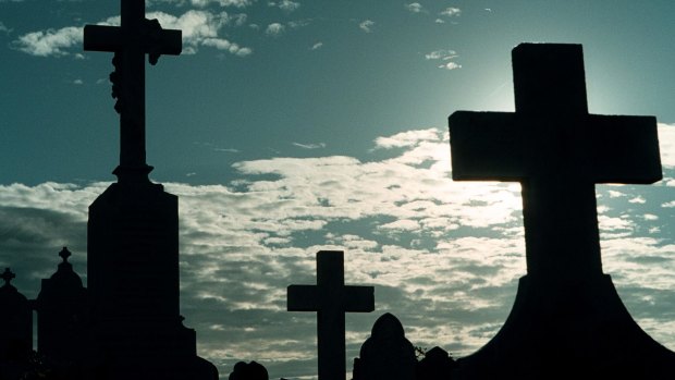 A Victorian man says his grave has been sold and someone else is now buried there. 