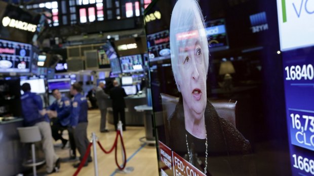 Investors around the world are waiting for Fed chair Janet Yellen.