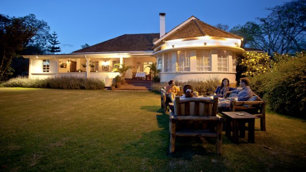 Colonial comfort: A cottage at Legendary Lodge, Arusha, Tanzania.