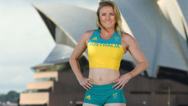 Standing strong: Sally Pearson.