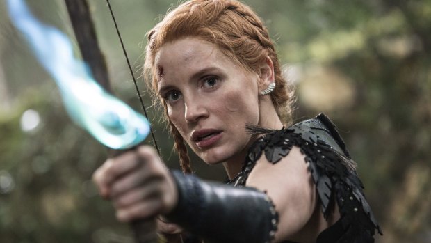 Jessica Chastain in <i>The Huntsman: Winter's War</i>.