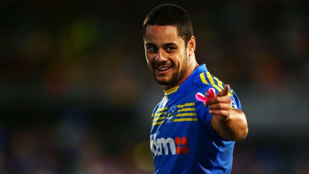 Here's looking at you: Will Jarryd Hayne soon be back in a Parramatta jersey?