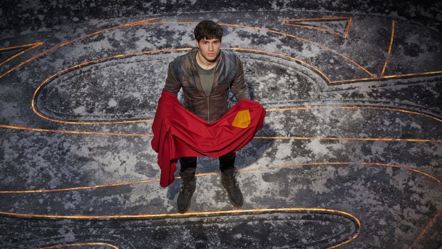 Cameron Cuffe stars in Krypton.