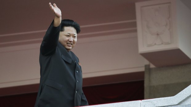 North Korean leader Kim Jong Un at a parade in Pyongyang, North Korea, in October. 
