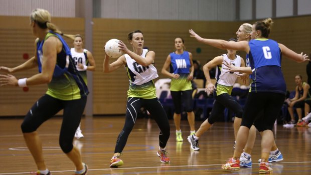 In the mix: Australian Diamonds hopefuls have finished a three-day selection camp in Canberra. 